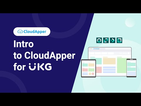 Cloudapper CloudApper Zero-Code AI Platform | UKG Marketplace