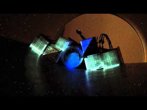 Scintillator Crystals (from PET and SPECT) in a CT scan