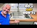 How To Install A Drop In Sink Do S And Dont S