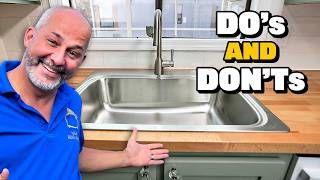 How to Install a Drop-in Sink (Do’s and Dont’s)