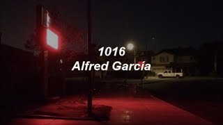 1016-Alfred García//Letra