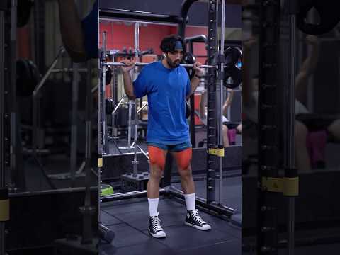 Carve your Legs with Smith Machine Squats ⚠️ #squats