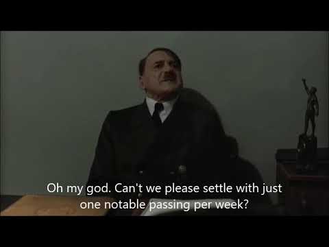 Hitler is informed Jim Bouton has died
