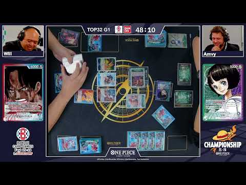 One Piece TCG | 2025 Dusseldorf Finals | Will (UR Ace) vs Amvy (GP Lim) | TOP 32