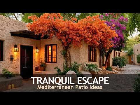 The Secret to Mediterranean Patios That Feel Like a Private Escape