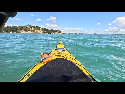 First test with the Penguin sea kayak!