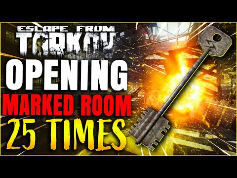 Escape From Tarkov - Opening Marked Room 25 Times! + giveaway