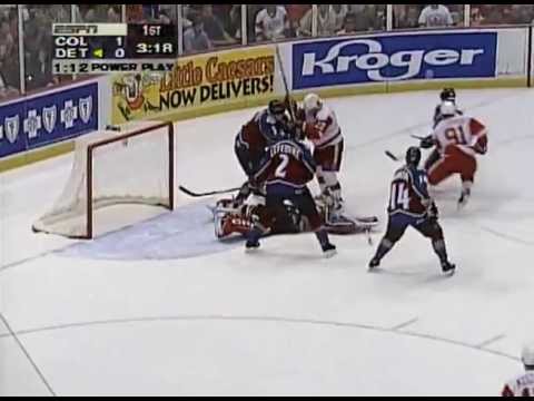 NHL 1995/1996, Кубок Стэнли, 1/2 финала, Colorado Avalanche vs Detroit Red Wings, Матч №2