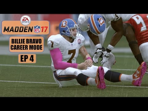 Madden NFL 17 - Billie Bravo (QB) Career Mode EP4 - Week 4 vs Buccaneers