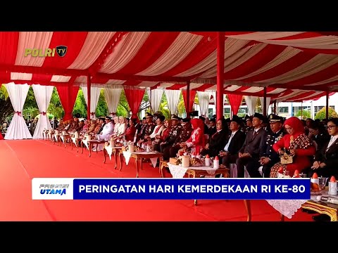 KAPOLDA KALTENG HADIRI PERINGATAN HARI KEMERDEKAAN RI KE-80