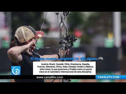 Video: Arqueros de todo el mundo entrenan en Puebla previo a la Copa Mundial de Tiro con Arco 2026