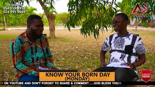 KNOW YOUR DAY BORN - MONDAY