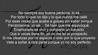 Imperfecto   Porta   Letra