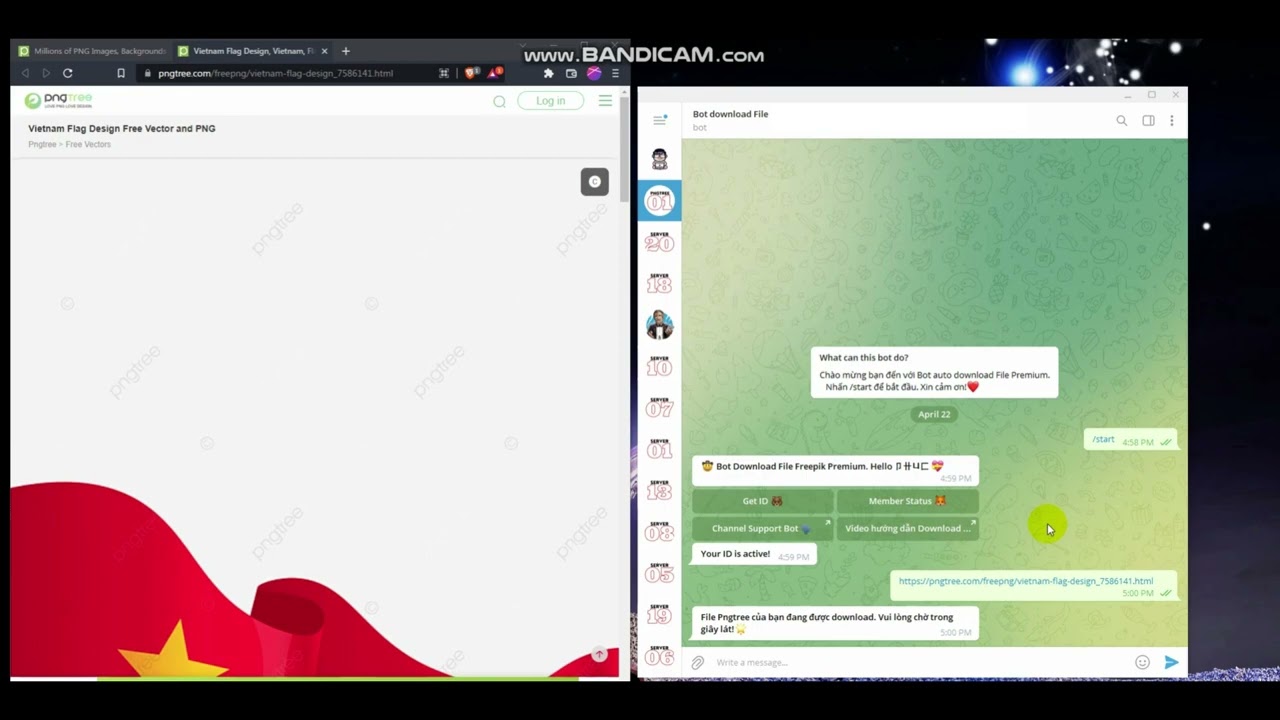 PNGTree File Downloader