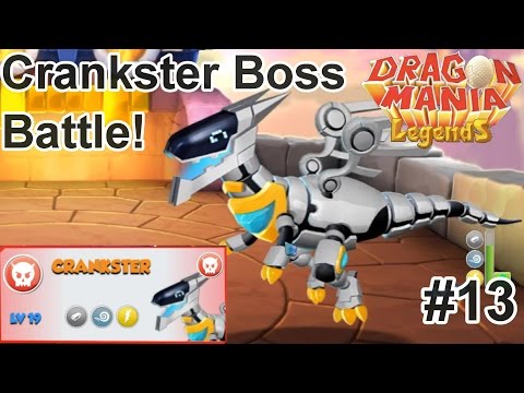 Crankster Boss Battle! - Dragon Mania Legends PC Walkthrough Part 13