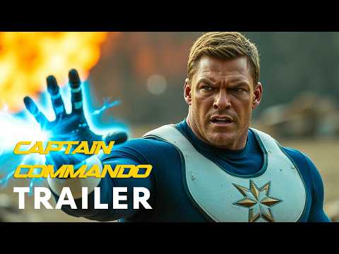 Captain Commando (2025) | First Trailer | Live-Action Movie | Starring Alan Ritchson | Concept