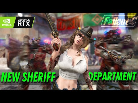 This DLC Mod Overhauls Diamond City in Fallout 4 - The Fens Sheriff's Department