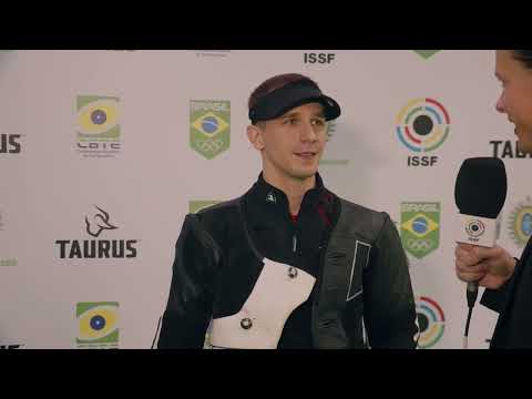 Interview KOVACEVIC Lazar (SRB) - Gold Medal - 10M Air Rifle Men - 2024 Rio De Janeiro ISSF WC