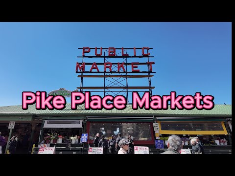 Thumbnail for Pike Place Markets, Seattle#travel #cruise #grandprincess #pikeplacemarket #crablegs