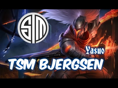 TSM Bjergsen YASUO vs Riven MID - LOL NA SoloQ Patch 5.12