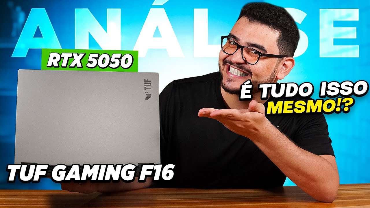 Miniatura da avaliação em vídeo de Notebook ASUS TUF Gaming F16 FX608JHR-RV122W
