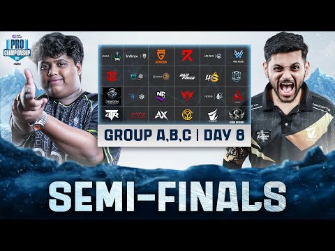 ONEGAME PRO CHAMPIONSHIP | DAY 8 |  SEMI FINALS  | BGMI | SEASON 3 | #iqoosoul