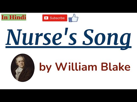 Nurse's Song by William Blake - Summary and Line by Line Explanation in Hindi