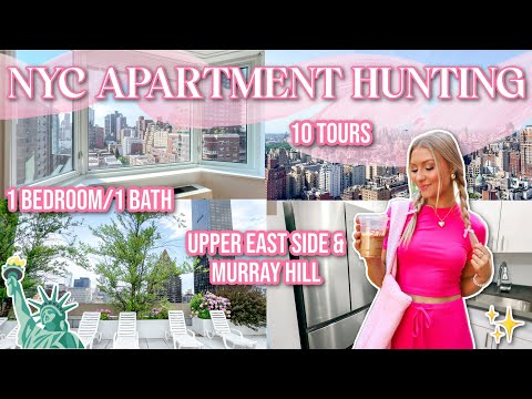 NYC Apartment Hunting 🚕 | 1 Bedroom/1 Bath , Upper East Side/Murray Hill, Under $5k | Lauren Norris