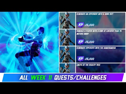 Fortnite: All Week 11 Season Quests Guide | Chapter 3 Season 3