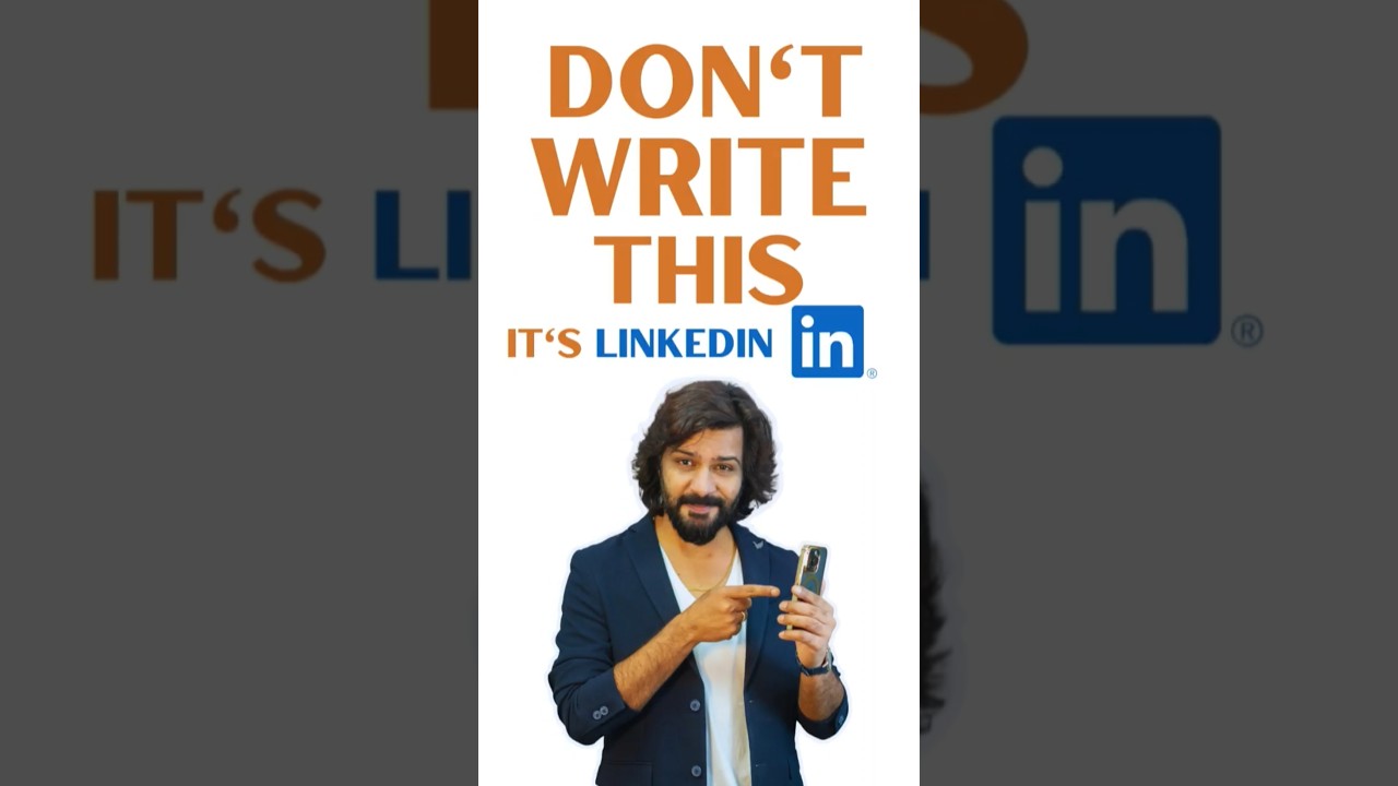 Biggest LinkedIn mistake students make | Career Tips #shorts