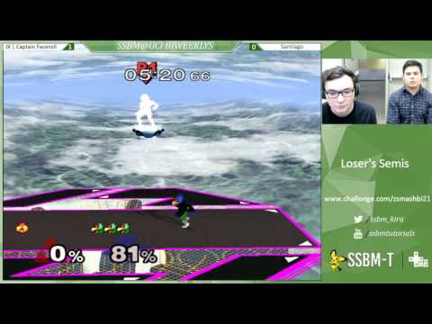 UCI 21 - LS - IX | Captain Faceroll (Sheik) vs Santiago (Falco) - Super Smash Bros. Melee