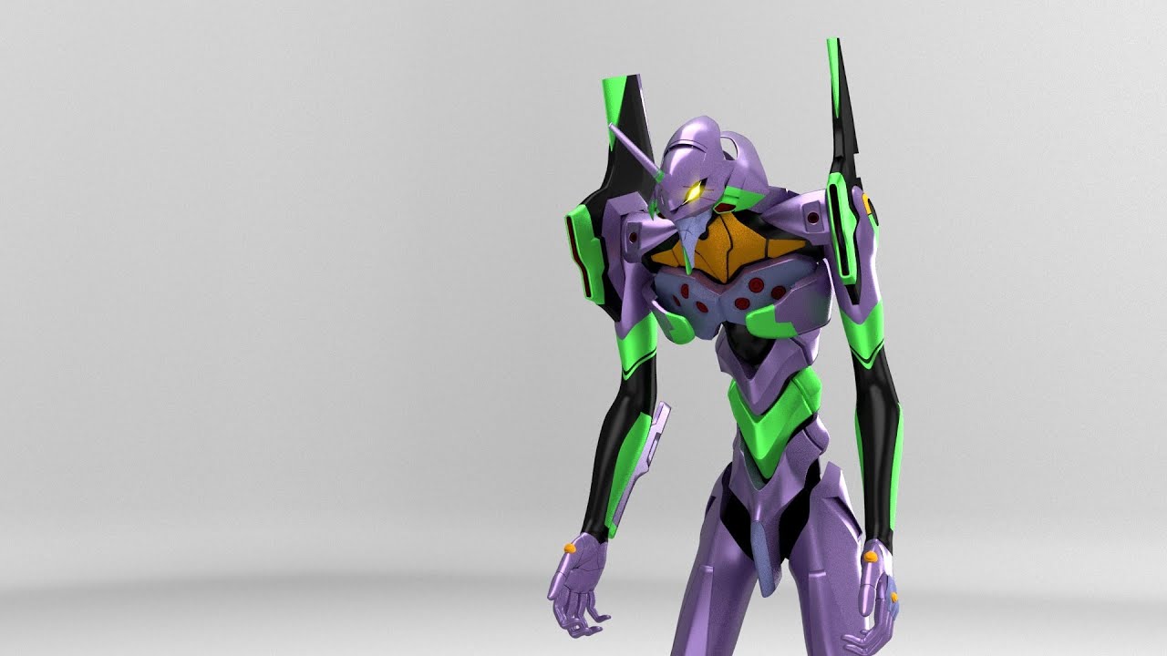 【モデリング】エヴァンゲリオン 初号機