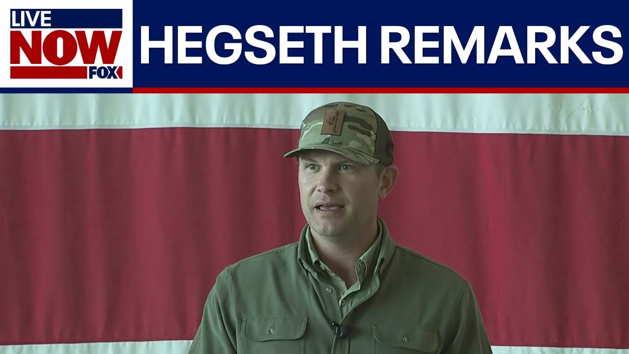 FULL REMARKS: Sec. Hegseth visits Naval Air Station Oceana   | LiveNOW from FOX