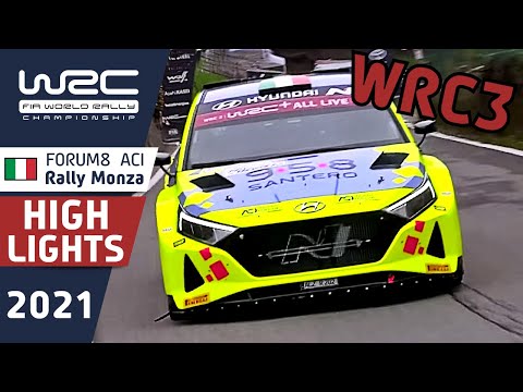 WRC3 Rally Highlights : WRC FORUM8 ACI Rally Monza 2021