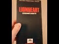 Opening Closing To Lionheart 1990 1991 Screener VHS