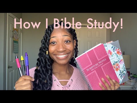 How I Bible Study!