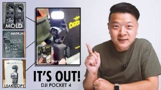 DJI Pocket 4's Final Design... Leaked video & everything you want to know.
