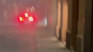 Casalpusterlengo, l'esplosione del bancomat e i ragazzi della movida che incitano i malviventi