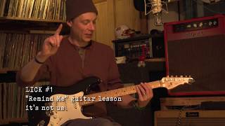 Umphrey's McGee: "Remind Me" Guitar Lesson - Lick #1