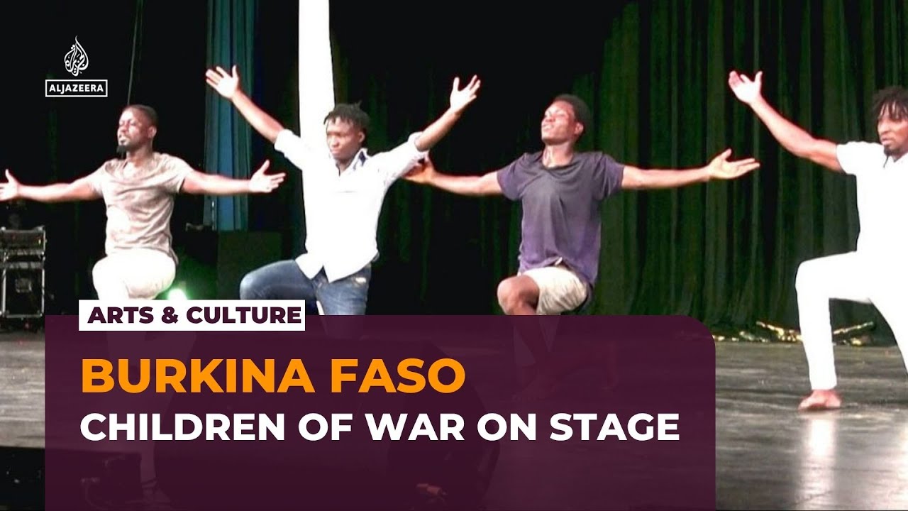 Burkina Faso performers turn war trauma into theatre