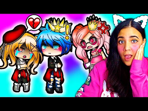 The PRINCE That Fell In Love With A POOR Girl 2 💔 Gacha Life Mini Movie Love Story Reaction