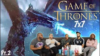 WALL'S DESTROYED! ! Game of Thrones Season 7 Episode 7