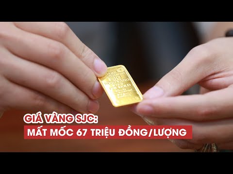 Giá vàng 14/9/2022: SJC giảm mạnh, mất mốc 67 triệu đồng/lượng