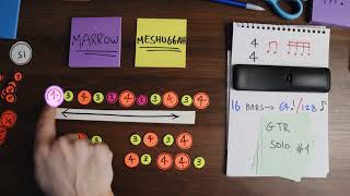 &quot;Marrow&#39; by Meshuggah (the number version)