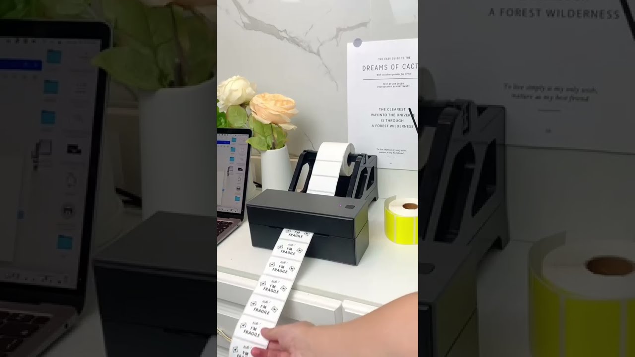 Etsy Small Business Life: How to print Sticker Labels at home | MUNBYN