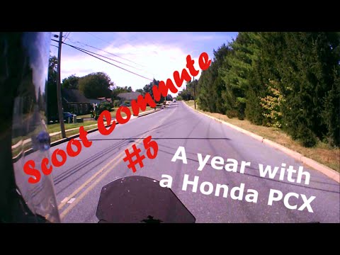 Scoot Commute #5 - Honda PCX-150 one year review MOTOVLOG