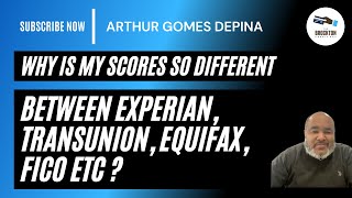 Why Equifax, Experian, and Transunion Have Different Scores | The Brockton Credit Guy