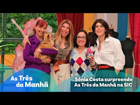 Sónia Costa surpreende As Três da Manhã na SIC