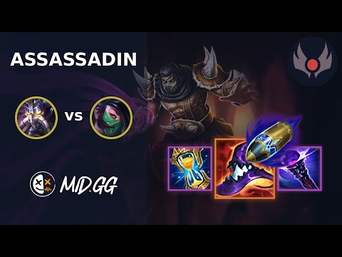 MID.GG: [ Assassadin ] Kassadin MID vs Akali | NA GRANDMASTER | LOL Season 2024
