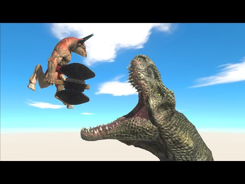 DEADLY JUMP INTO THE MOUTH #6 | Animal Revolt Battle Simulator